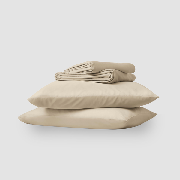 driftwood bearaby bamboo sheet with pillow cover
