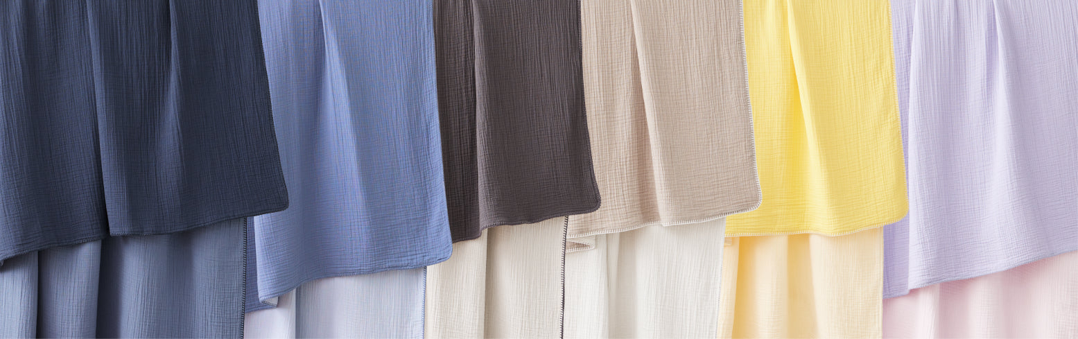 Two looks, one soft palette.