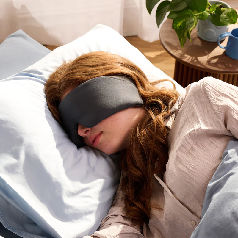 Cotton Weighted Blanket + Terraclay™ Sleep Mask