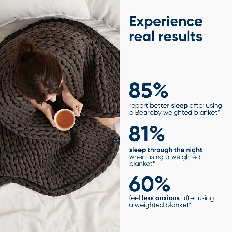 Chunky Knit My Bearaby Reviews Bearaby Blanket Diy Knitted