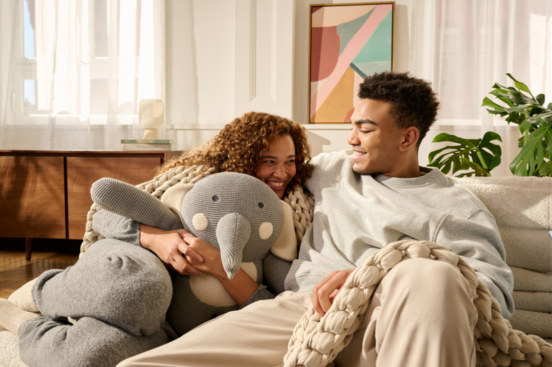 Cotton Weighted Blanket + Bearabuddy