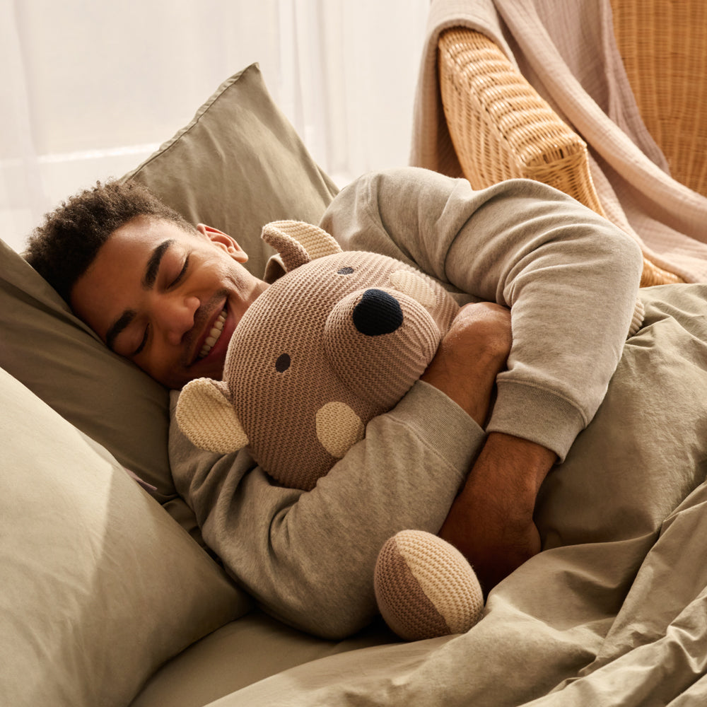 sleep with bearaby benji bear