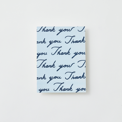Thank You - Blue