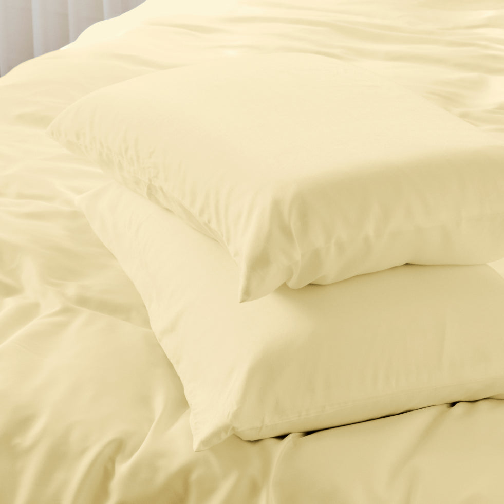 Second Skin Sheet Set — Lemon Icing