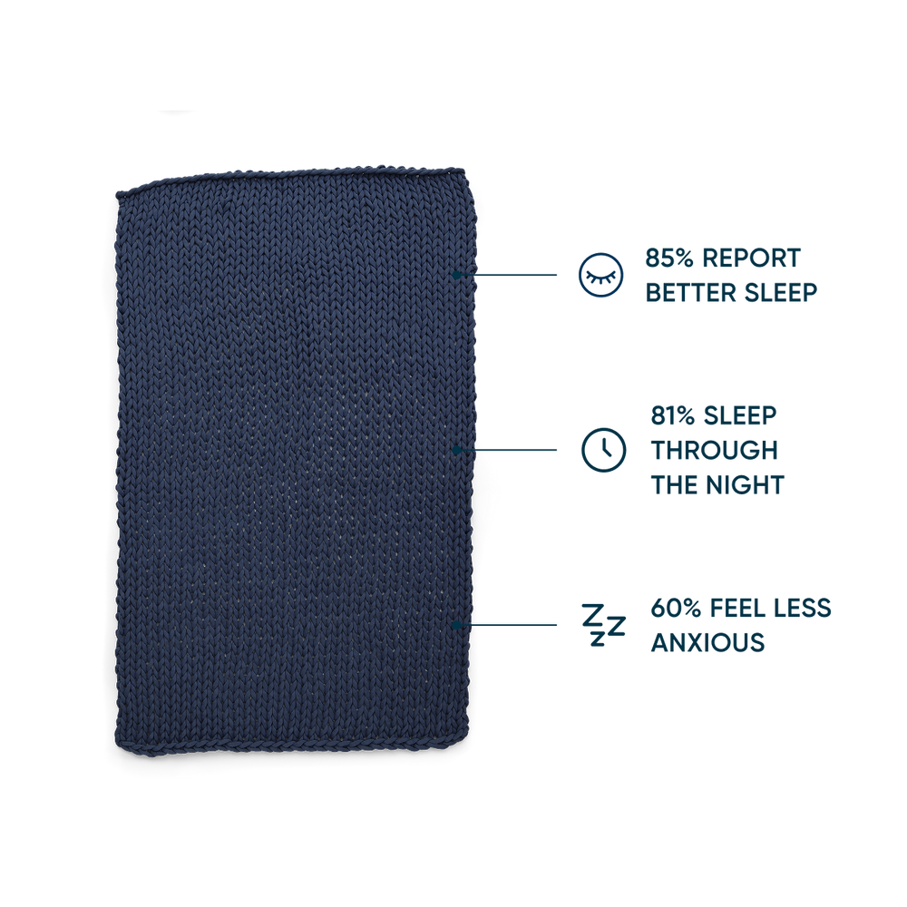 bearaby midnight blue knitted 
product full image