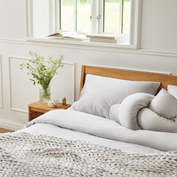 bearaby cloud white fitted sheet