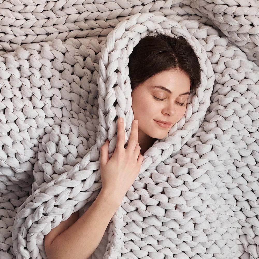 Bearaby Cotton Weighted Blanket ("The Napper")