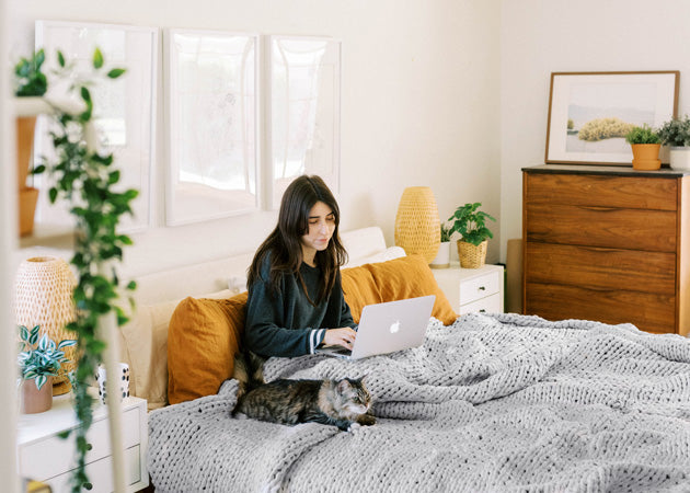 King Size Weighted Blanket that Covers the Entire Bed