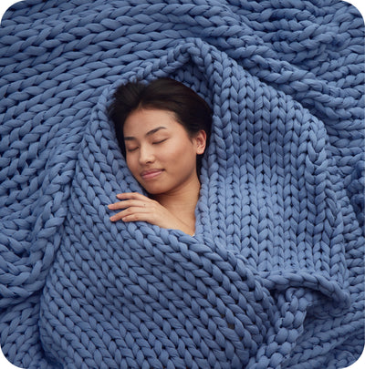 Cotton Weighted Blanket cart drawer