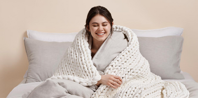 Cooling Weighted Blanket Organic TENCEL Tree Napper