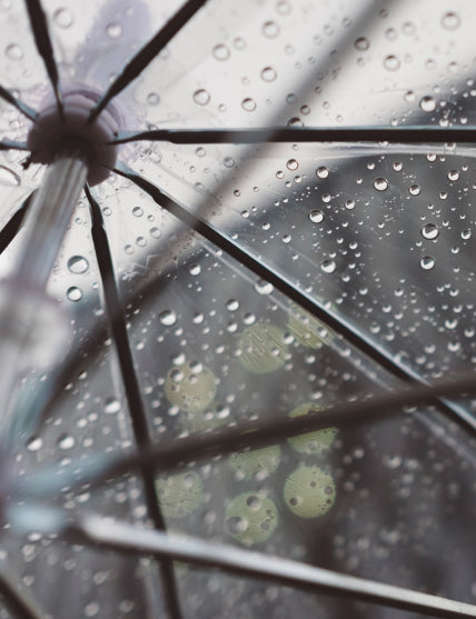 Standing in the rain
