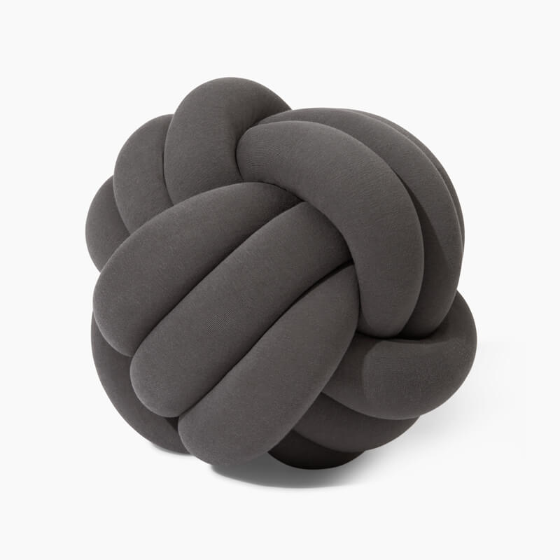 Bearaby large knot pillow - Asteroid Grey