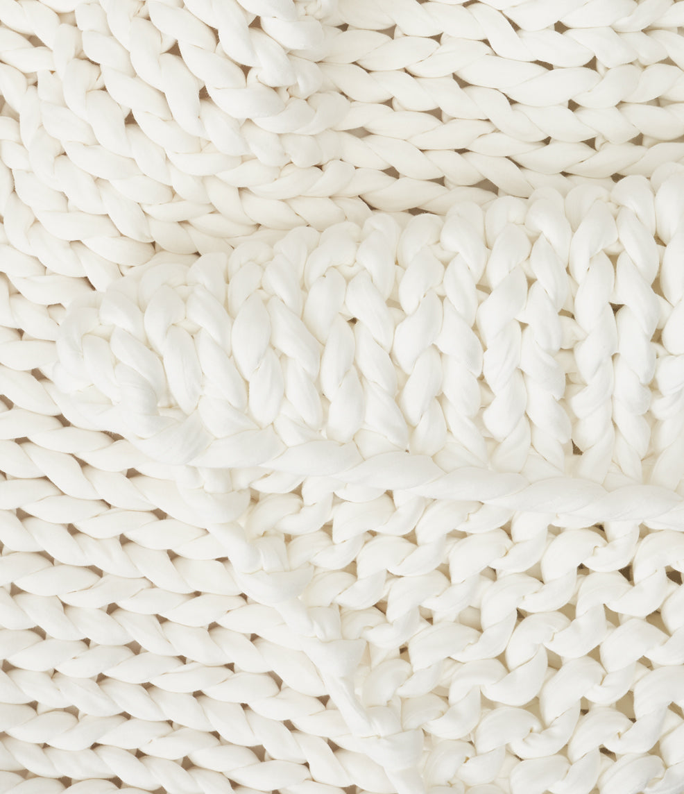 Cloud White - Travel Weighted Blanket