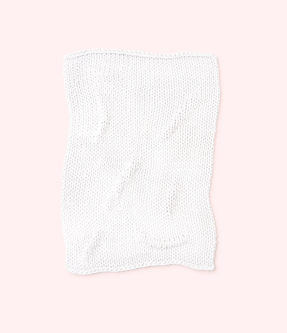 Cloud White - Weighted Travel Blanket
