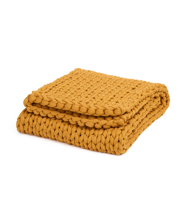 bearaby cozy corn weighted blanket
