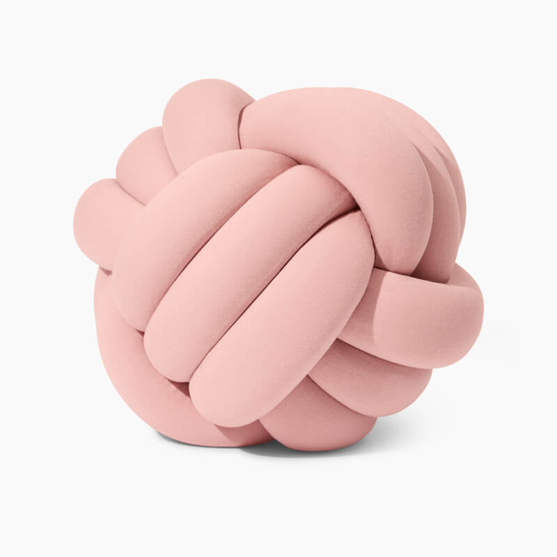 Large Knot Pillow - Evening Rose