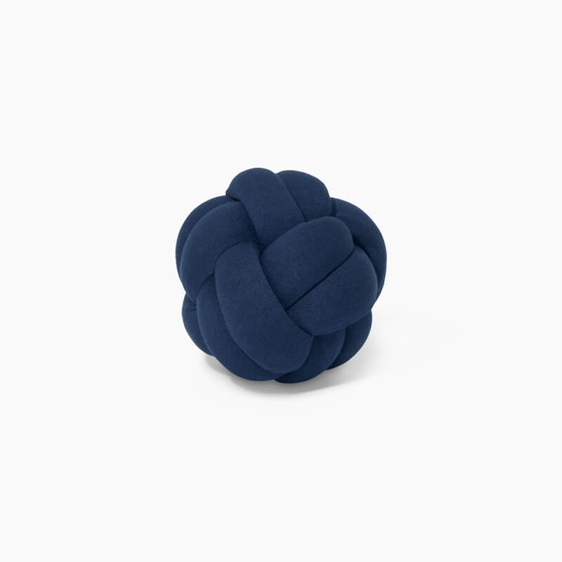 Small knot pillow - Midnight Blue